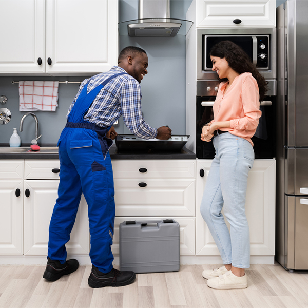 can you provide an estimate for cooktop repair before beginning any work in Fairfield